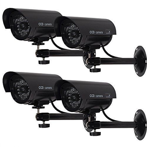 WALI-Dummy-Fake-Simulated-Surveillance-Security-CCTV-Dome-Camera-Indoor-Outdoor-with-One-LED-Light_- Camera de surveillance Dome MultiStar 2MP